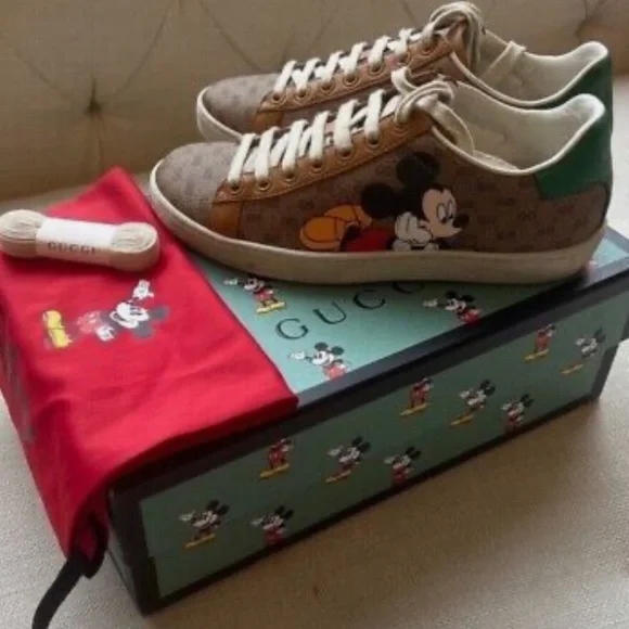 Gucci | Shoes | Limited Edition Original Disney X Gucci Ace  display picture 1